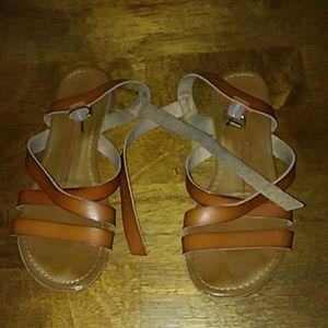 Brown sandals